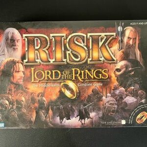 2002: Risk - Lord of the Rings Middle-Earth Conquest Game New Sealed